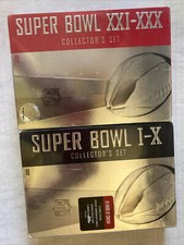 Super Bowl I-X (DVD, 2003, 5-Disc Set) for sale online | eBay