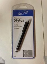 iLive IA32B Touchscreen Stylus Black For all touchscreen devices NEW