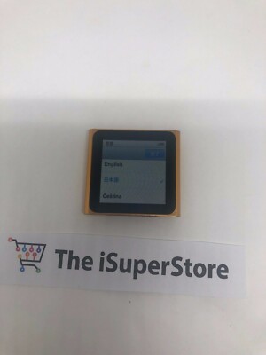 Apple iPod nano 6th Generation Orange (8 GB) for sale online | eBay