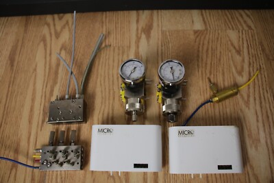 Micro motors inc lot miniature compressor LCS760 metal block terminals manifolds