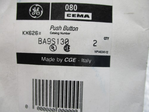 GENERAL ELECTRIC BA9S130 BULB PKG OF 2 NSNP - Picture 4 of 4