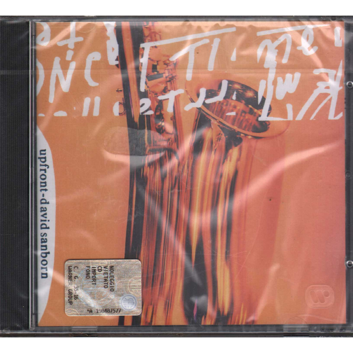 David Sanborn ‎CD Upfront / Elektra ‎– 7559-61272-2 Sealed