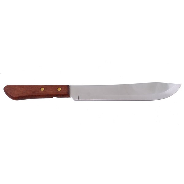 051 ThailäNdische KüChen Fleisch Messer Rostfrei Kiwi Holz Edelstahl-image