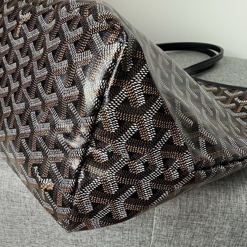 GOYARD Saint Louis Black PM Tote Bag - Picture 11 of 17