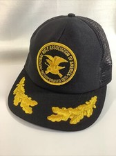 Vintage NRA Trucker Hat Mesh SnapBack Dad Cap Scrambled Eggs