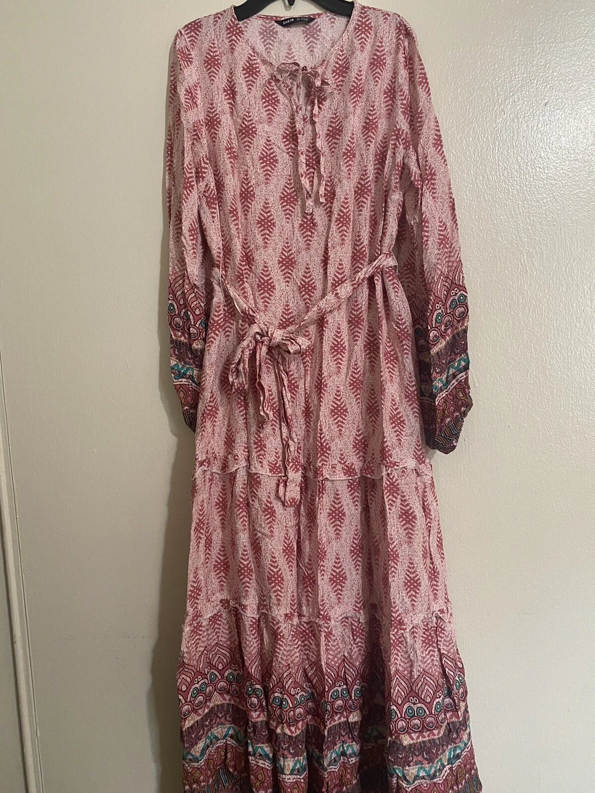 long sleeve maxi summer dress
Opens in a new window or tab
