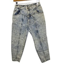 Vintage PS Gitano Women  s Jeans High Rise Acid Wash Mom Jeans 16 Short