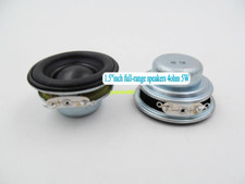 1pcs 1.5"inch 40mm 5W full-range speakers Loudspeaker 4ohm HiFi Audio parts
