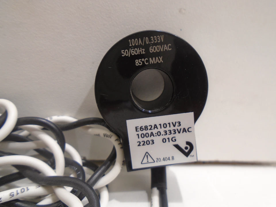 *NUEVO* TRANSDUCTOR DE CORRIENTE AC VERIS E682A101V3 SERIE 100A/0.333V 600VAC E682x Foto 4 de 4