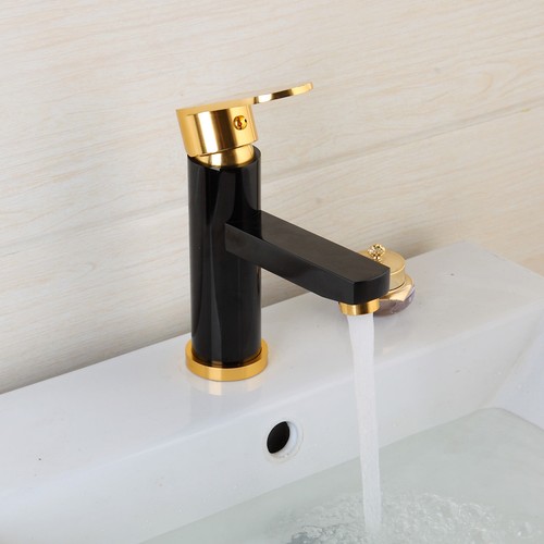Space Aluminum Bathroom Vanity Basin Mixer Multi Color Single Handle Faucet Taps - Picture 23 of 65