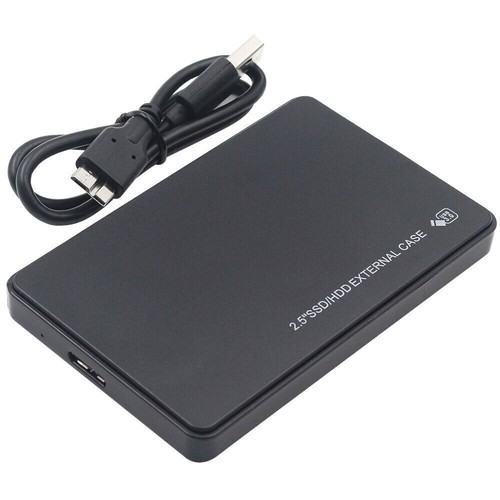 USB 3.0 2.5" SATA Hard Drive Disk Enclosure External Laptop Case For HDD SSD NEW - Picture 7 of 8
