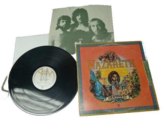 NAZARETH ~ RAMPANT 1974 Vinyl Excellent Condition, Cover Good. AM