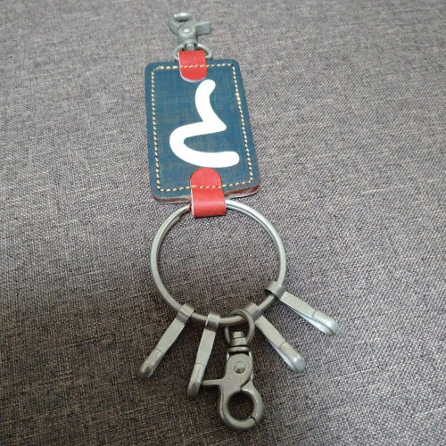 エヴィス　evisu　キーリング EVISU Keychain with Logo Nearly unused excellent condition limited