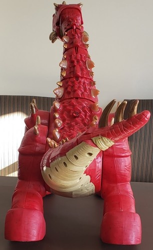 IMAGINEX Spike The Ultra DINOSAUR Mattel/ Fisher Price 32" Long - Picture 3 of 10
