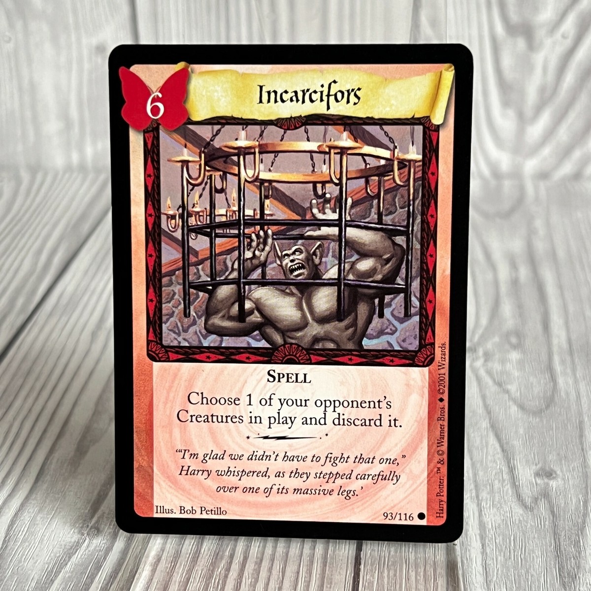 希少　ハリーポッターTCG 「逆噴射」 プロモーションカード　良品 希少 ハリーポッターTCG 「逆噴射」 プロモーションカード 良品