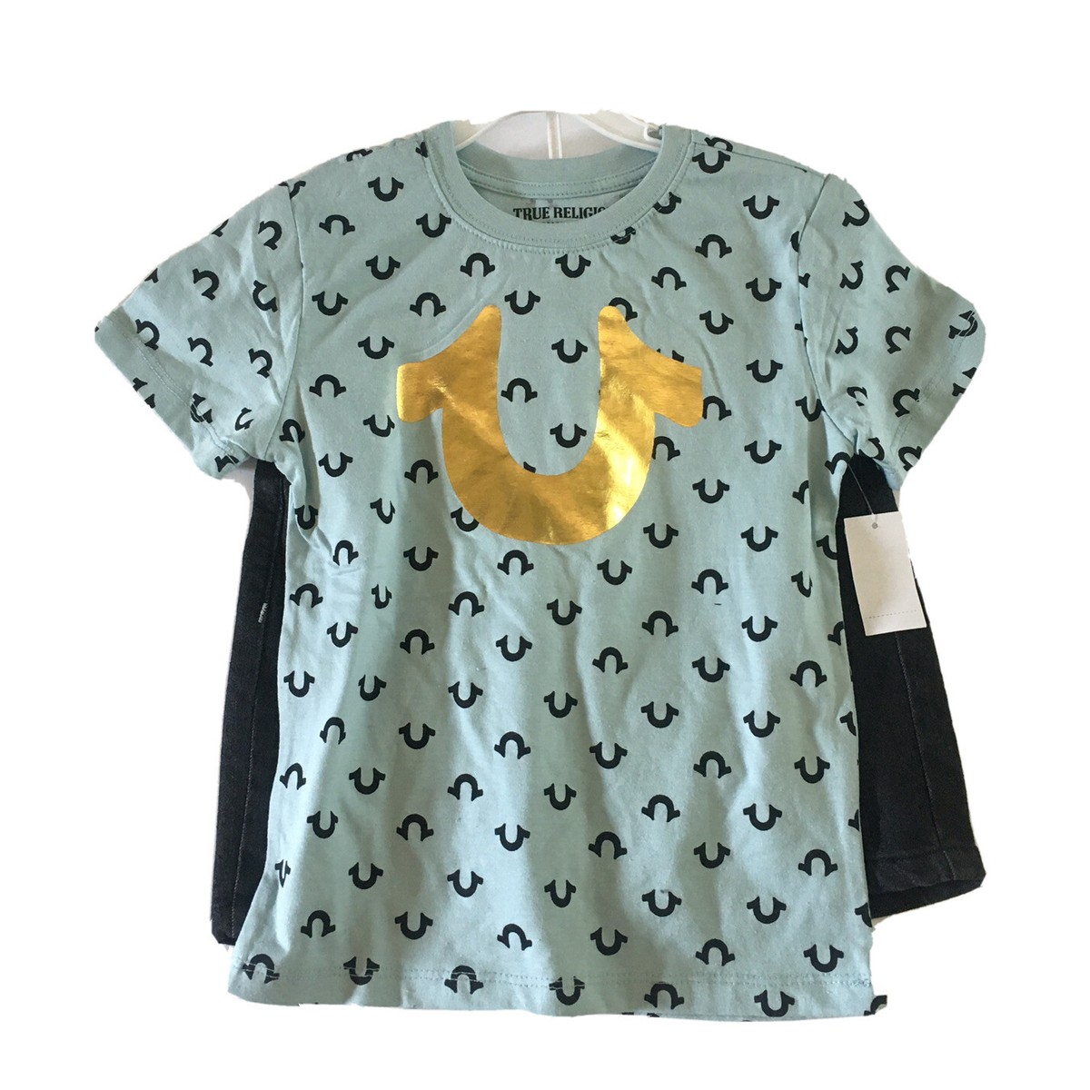 Boys Clothing Blue And White True Religion Shirt True Religion