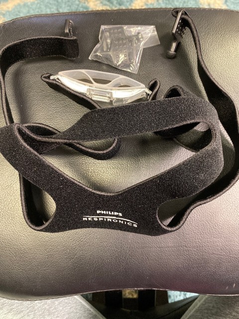 Philips Respironics Comfortgel Full Face Mask Headgear And Clips