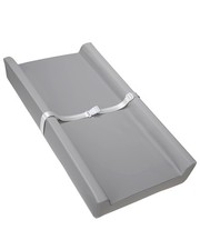 Manlilai Vegan Leather Baby Changing Pad, 31.25x16x3.94in, Light Gray