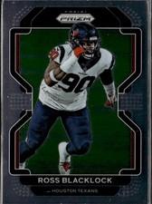 2021 Panini Prizm Ross Blacklock #40 Houston Texans NFL Trading Card