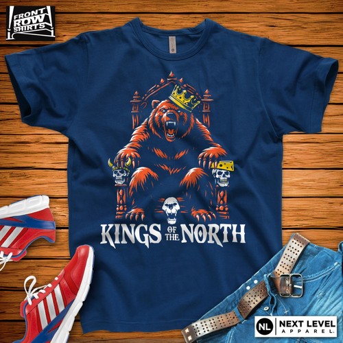 CHICAGO FOOTBALL NFC NORTH DIVISION CHAMPIONS ***KINGS OF THE NORTH*** T-SHIRT - Bild 1 von 2