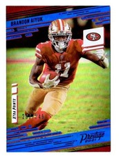 2021 Panini Prestige  Brandon Aiyuk #144 Xtra Points Blue SP/249 San Francisco