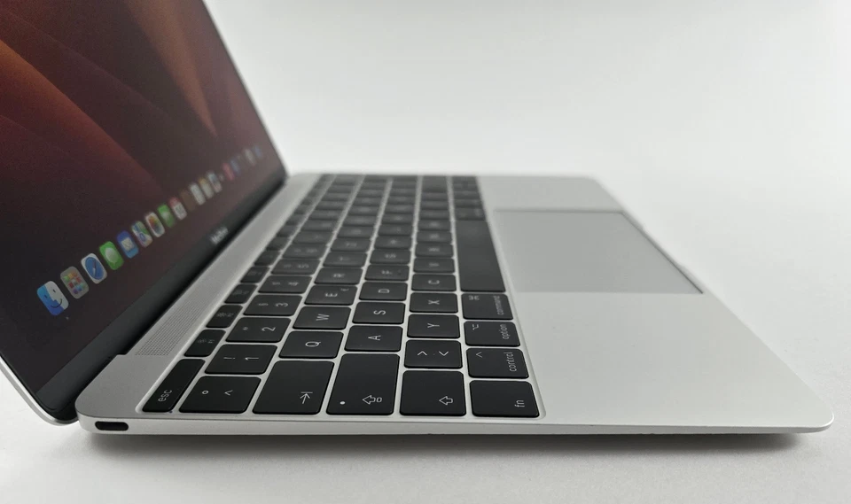 Apple MacBook 12'' (2017) m3-7Y32 256GB 8GB Silver Laptop A1534 #17 - Bild 2 von 4