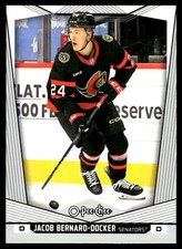 2024-25 O-Pee-Chee #55 Jacob Bernard-Docker Ottawa Senators Hockey Card