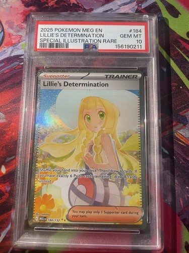 Lillie's Determination graded PSA 10 for sale on eBay