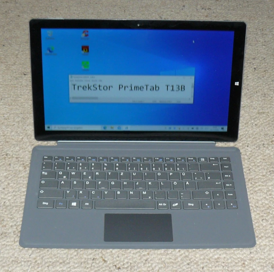 TrekStor Primetab T13B Tablet-PC 13,3" Full-HD N3350 4 GB RAM 64+14GB SSD Win10 - Bild 2 von 4