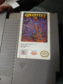 Nintendo 1985 NES Mindscape Gauntlet II Game Cartridge Only Nice Used Game!