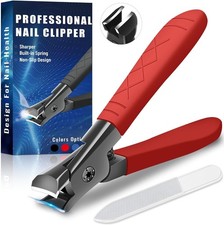 German Nail Clipper,Ultra Sharp Stainless Steel Nail Clippers for Men Women US