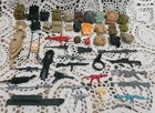 Lot 51 Vintage Figure GI Joe 1980s 90s Parts Accessories Backpack Guns Weapons