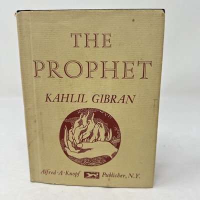 *VINTAGE* ''The Prophet'' Kahlil Gibran Alfred A Knopf HC 1981 Printing