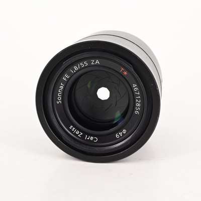 Sony Zeiss 55mm f1.8 Sonnar T* FE ZA Lens E-Mount SEL55F18Z #323