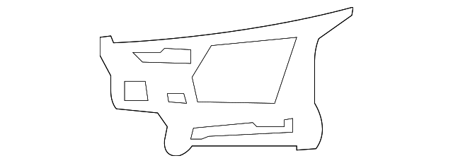 Genuine Volkswagen Bumper Cover Support Rail 5K0-807-723-B | eBay