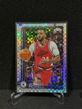 2025-26 TOPPS CHROME BASKETBALL X-FACTOR REFRACTOR NORMAN POWELL CLIPPERS #22