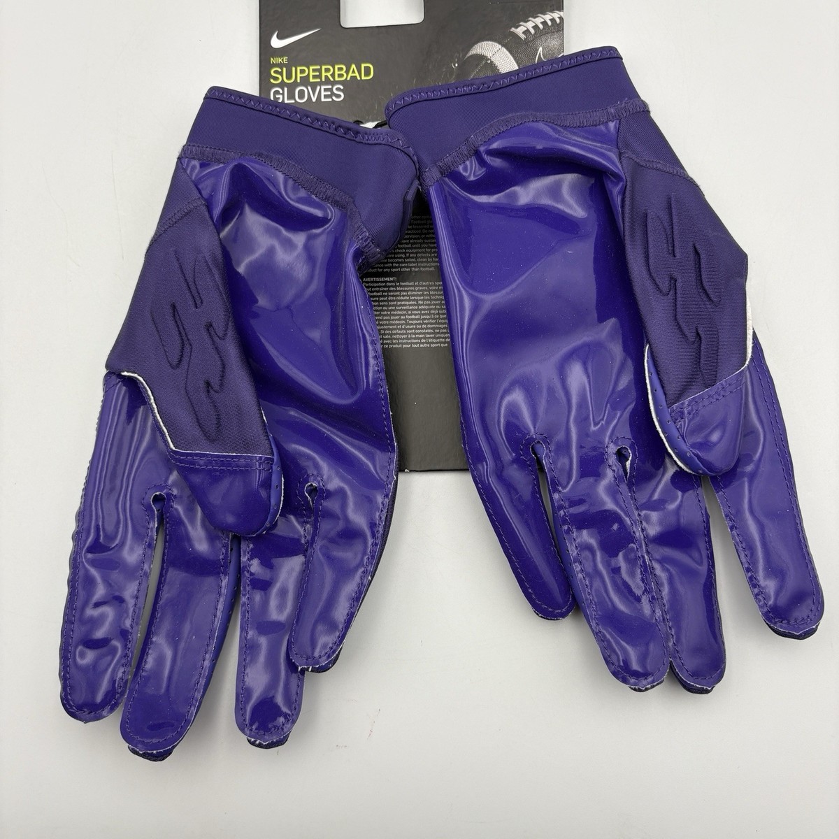 期間限定セール‼️NIKE SUPERBAD GLOVES PURPLE M Nike Superbad 6.0 NFL Purple Football Gloves Adult 3XL DX4520-503