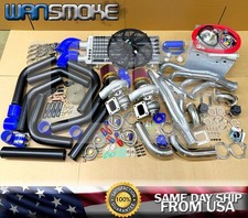 T76 Twin Turbo Kit T4 For Small Block Ford Falcon F150 F250 289 302 351 Sbf Bkl