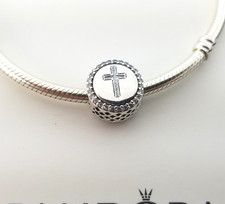 Pandora Authentic Faith Cross Church w/Box