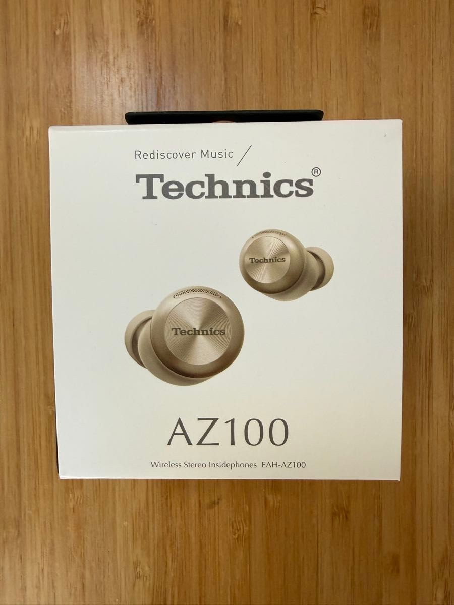Technics EAH-AZ100-N Earphones Champagne Gold Magnetic Fluid