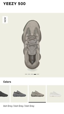 Yeezy 500 Size 11 Ash Grey 195735666055| eBay