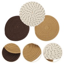  3 Pcs Heat Proof Mat Kitchen Anti-hot Pad for Household Decorative Table