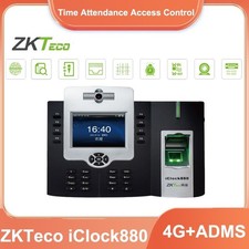 ZKTeco Iclock880 4G ADMS 3.5" TCP/IP Fingerprint Time Attendance Machine System