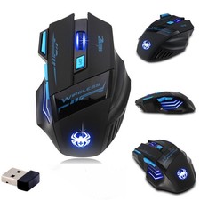 F14 Professional Blue LED 2400 DPI USB 2.4G O...