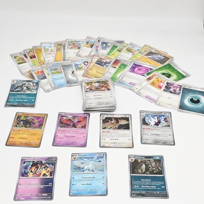 Pokemon TCG Scarlet & Violet Paldean Fates 80 Karten verschiedene Holo Lot