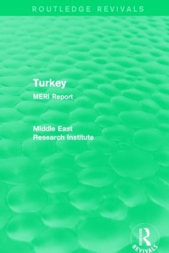 Turkey (Routledge Revival) - 9781138902114