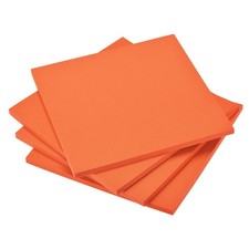 Orange EVA Schaumstoff Platten 10 x 10 Zoll 10 mm Dicke für Handwerk Zum Selbermachen Projekte 4 Stück
