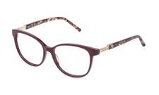 Escada VESF31 Eyeglasses Eye Glasses 09FH Shiny Full Bordeaux Authentic New 53mm