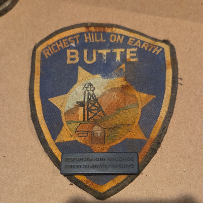 Butte Montana Patch Lot of 2 Richest Hill on Earth Collectible
