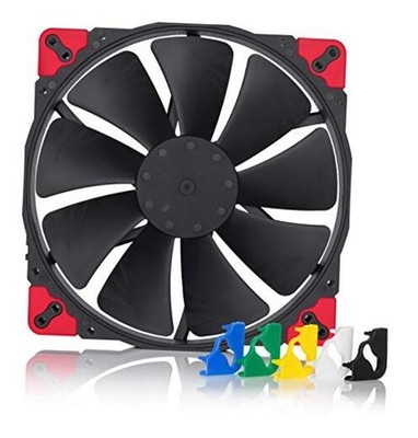  NF-A20 PWM chromax.Black.swap, Premium Quiet Fan, 4-Pin (200x30mm, Black) 